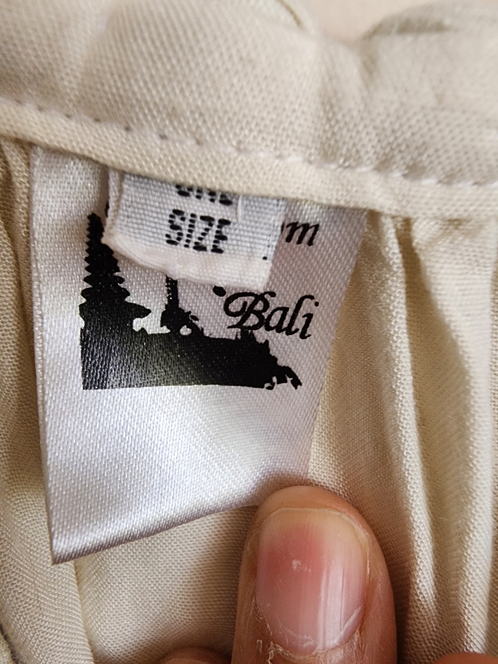 Bali Cream to Navy Ombre Maxi Dress - Picture 4 of 6